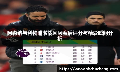 阿森纳与利物浦激战回顾赛后评分与精彩瞬间分析